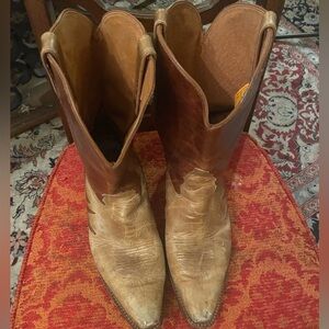 Vintage Leather Cowboy Boots men’s size 13m